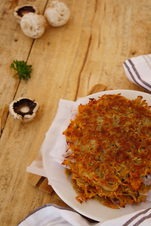 Rosti with Mushroom Ragout