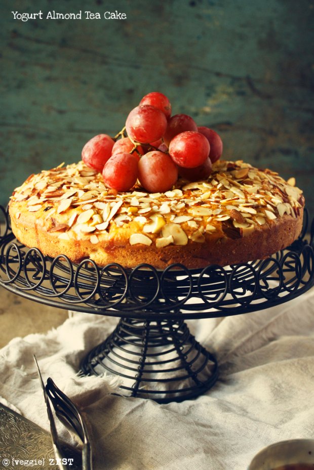 Yogurt Almond Cake