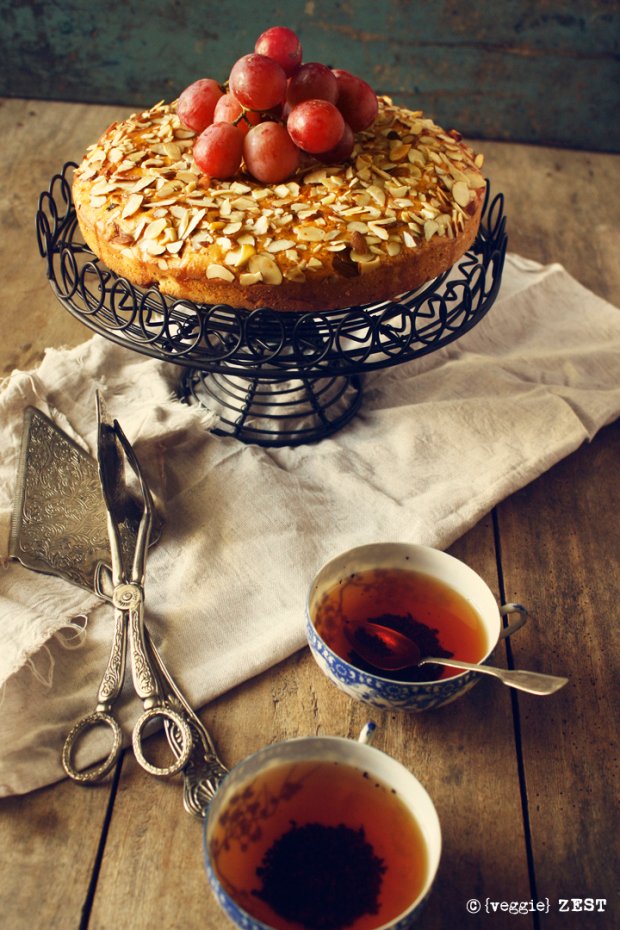 Yogurt Almond Cake