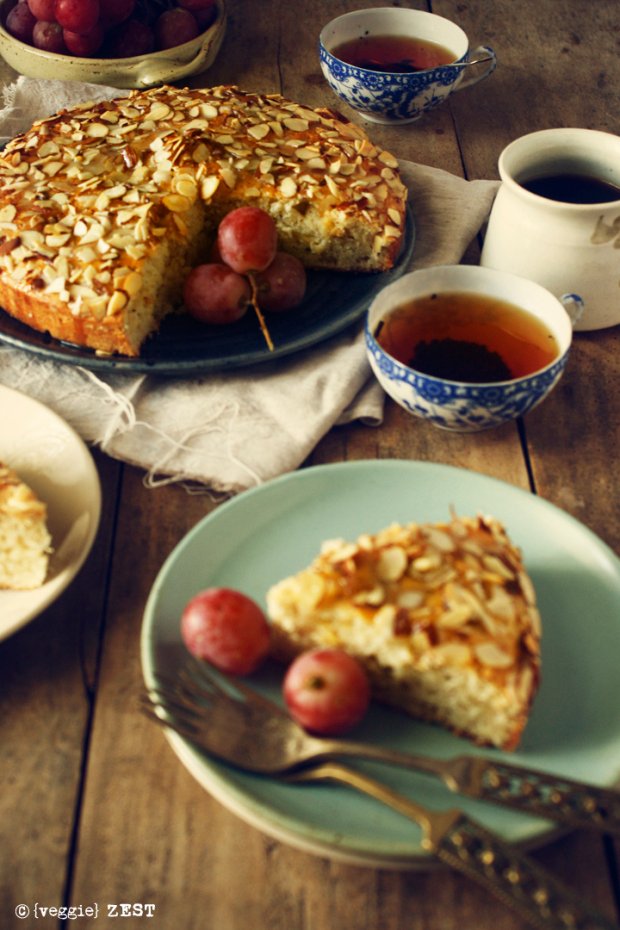 Yogurt Almond Cake