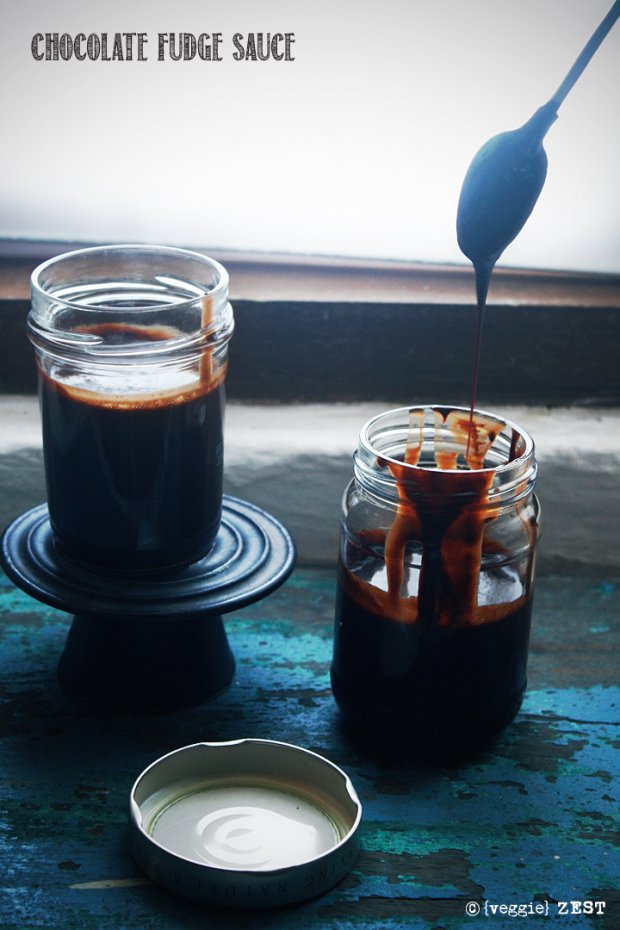 chocolate sauce