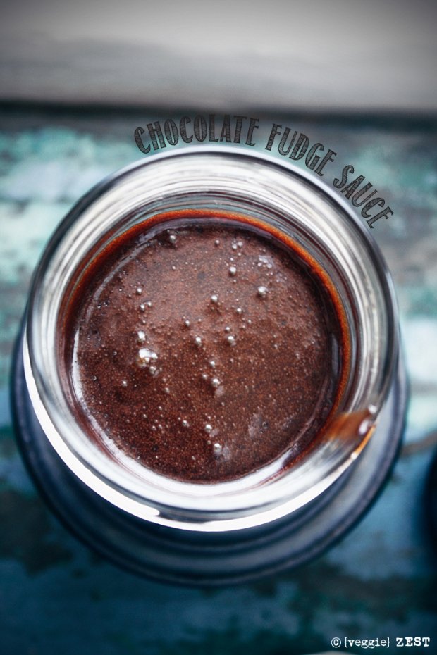 chocolate sauce