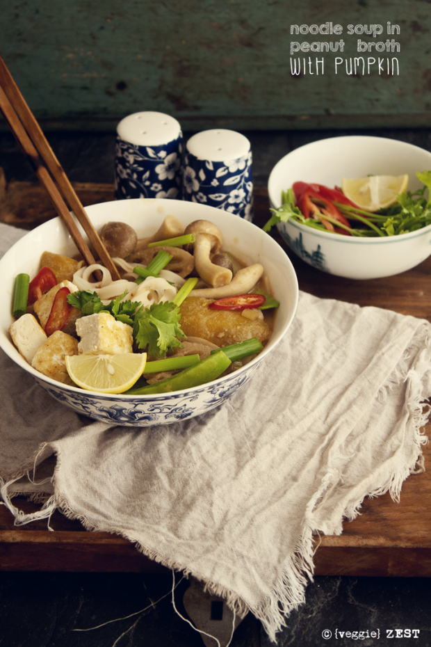 Noodle Peanut Soup