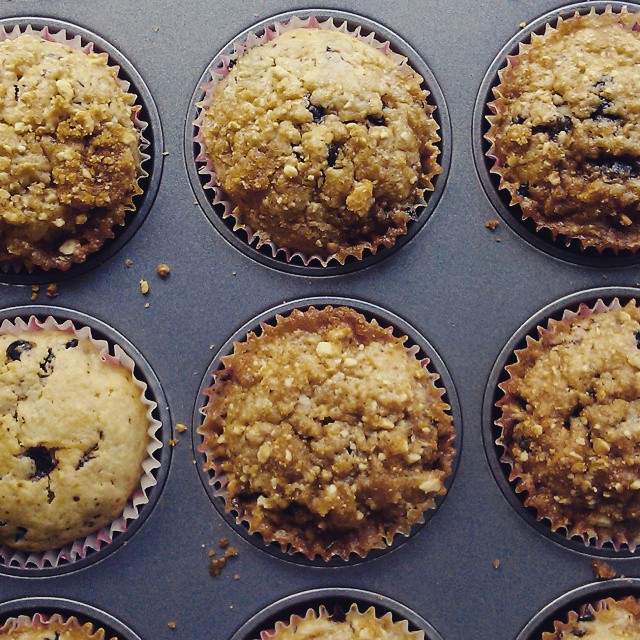 What do you do when you have over ripe bananas turning black in your fridge and you are feeling bored while coming out of a flu??? You make banana muffins of course - it lifts up your mood, uses up the bananas and gives you the energy to fight the lethargy...a win win situation!! #bananamuffin #flu #foodphotography #vscocam #veggiezest
