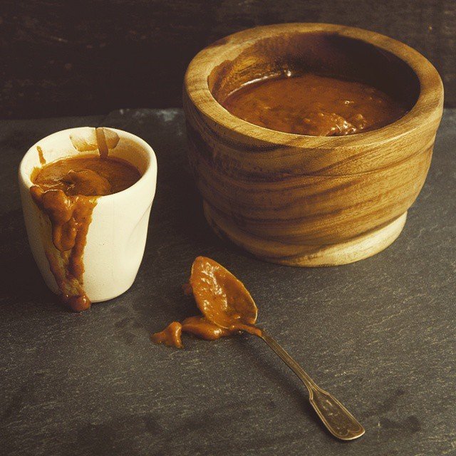 Peanut Sauce....best with satay but tastes great as a salad dressing and a spread. #satay #peanutsauce #veggiezest