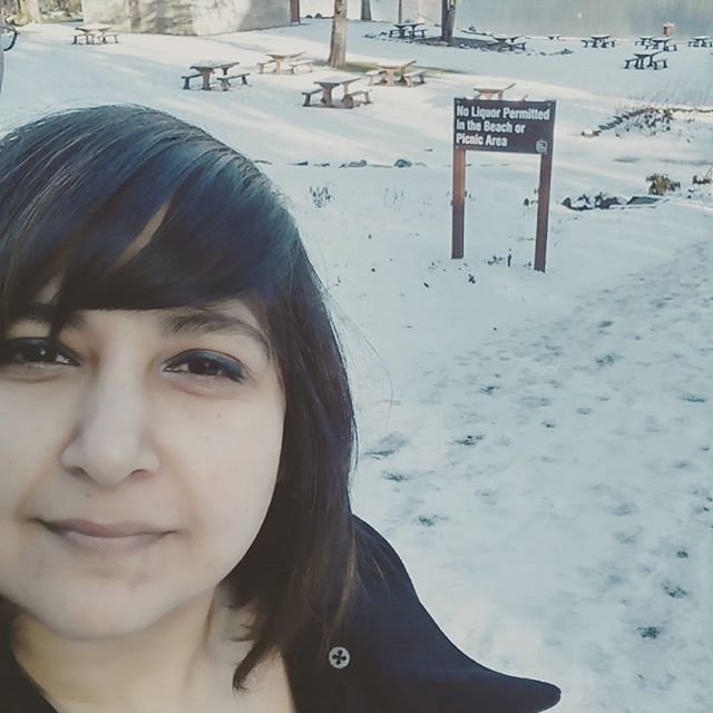 Beautiful day at #goldenearpark...got lucky to see the snow #christmasday #snow Beautiful day at #goldenearpark...got lucky to see the snow #christmasday #snow